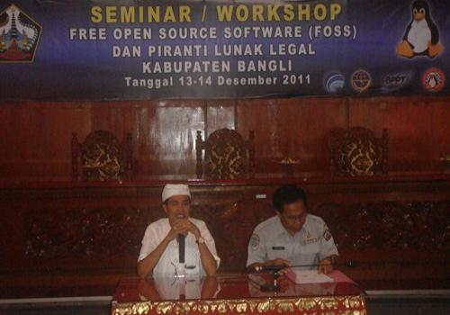 Seminar / Workshop FOSS dan Piranti Lunak Legal