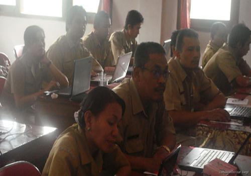 Pelatihan Website WWW.BANGLIKAB.GO.ID dan Sub Domain SKPD