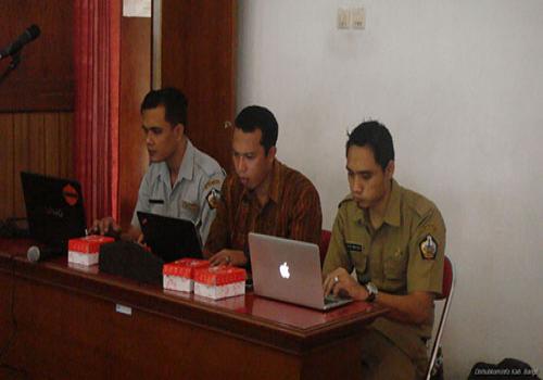 Pelatihan Website WWW.BANGLIKAB.GO.ID dan Sub Domain SKPD