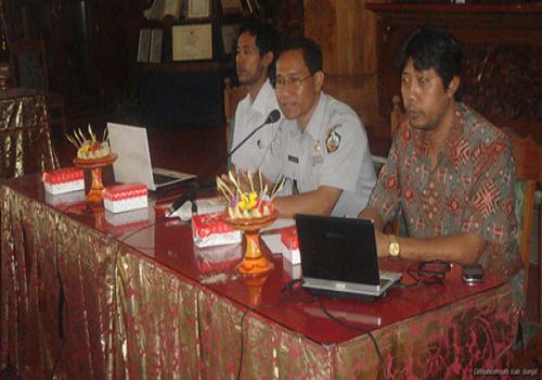 Pelatihan Website WWW.BANGLIKAB.GO.ID dan Sub Domain SKPD