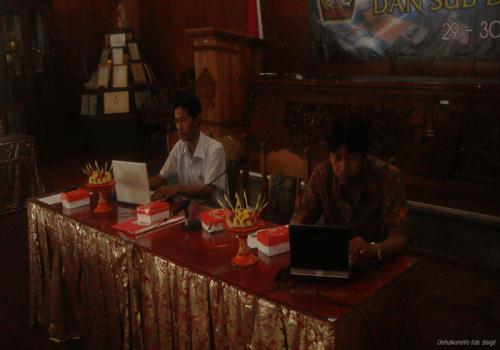 Pelatihan Website WWW.BANGLIKAB.GO.ID dan Sub Domain SKPD