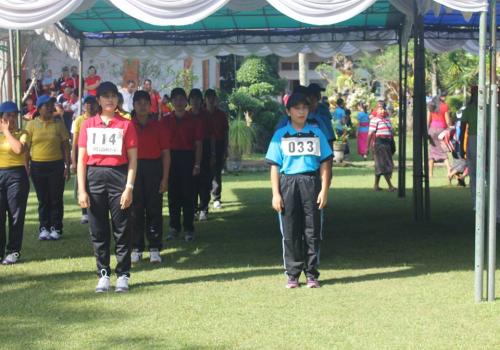 Lomba Senam HUT Bangli Ke 811